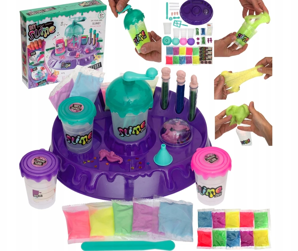 Epee SLIME FACTORY DIY DIDELIS RINKINYS