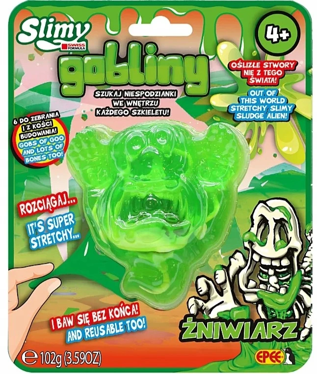 Epee Slimy Gobliny Žniwiarz masė – žalia spalva