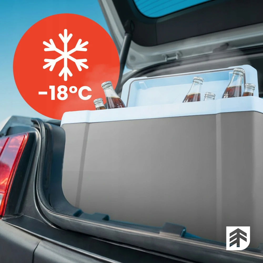 Epifit AUTOMOBILIŲ TURISTINIS ŠALDYS 35L ​​NEŠIOJAMI RATAI ŠILDYMAS 2IN1 12V/230V