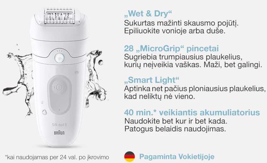 SE5-011 Braun Silk•épil 5 Epiliatorius