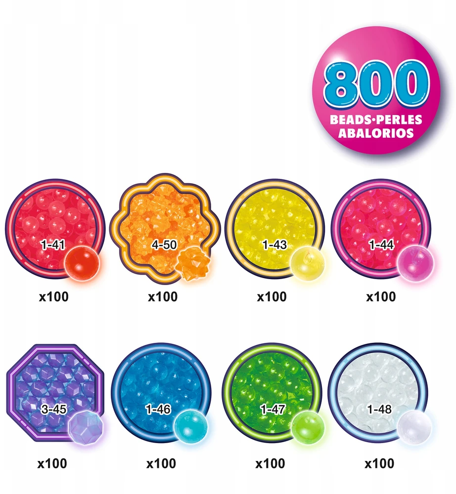 Epoch Aquabeads Neoniniai karoliukai 35143