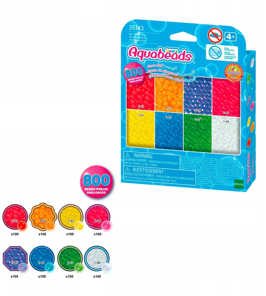Epoch Aquabeads Neoniniai karoliukai 35143