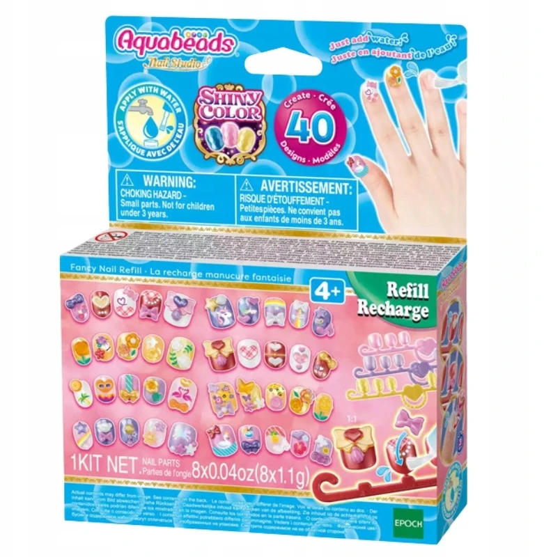 Epoch Kūrybinis rinkinys Aquabeads Nail Studio