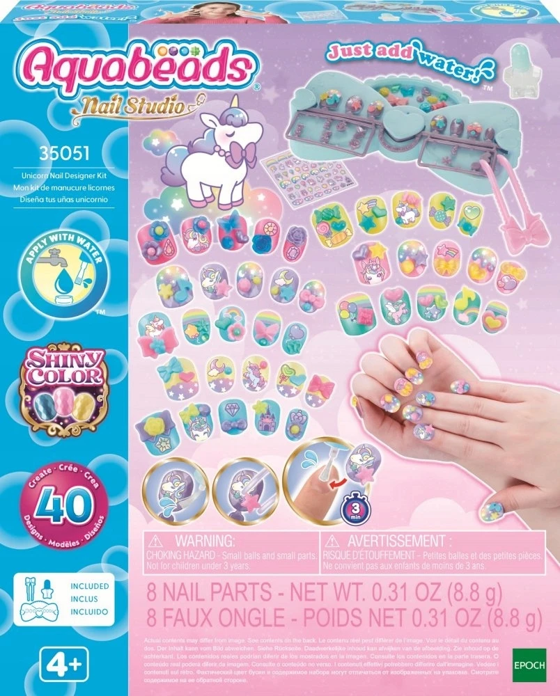 Epoch „Aquabeads“ – vienaragio nagų dailininko rinkinys (35051)