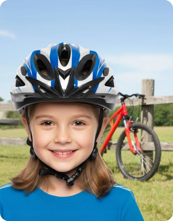 Ercole Dviračio šalmas mergaitėms su skydeliu MTB plento dviračiui 48-54 cm