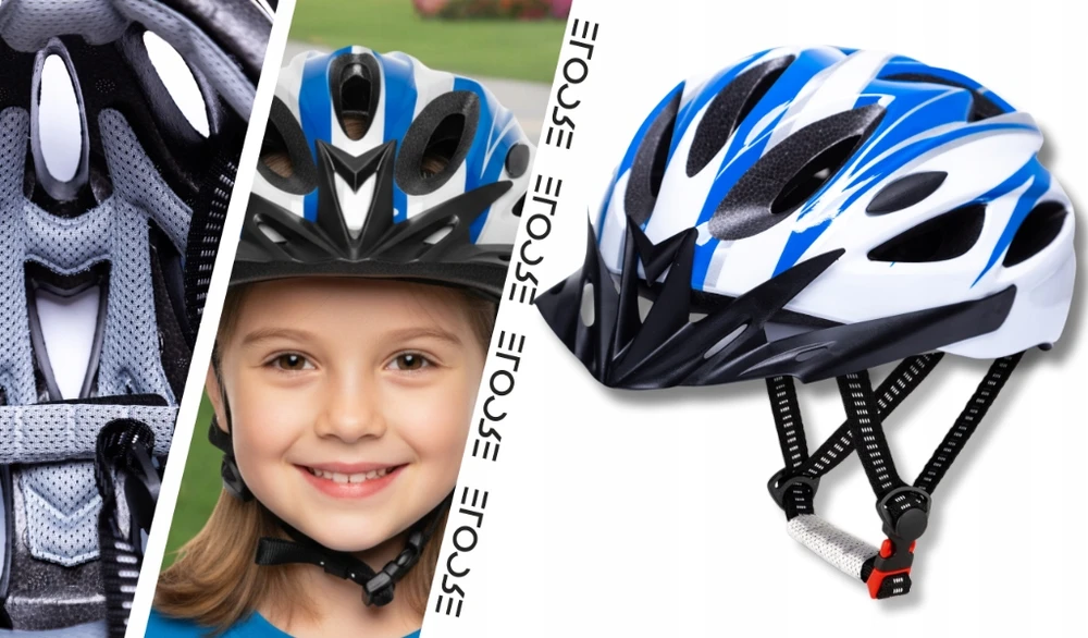 Ercole Dviračio šalmas mergaitėms su skydeliu MTB plento dviračiui 48-54 cm