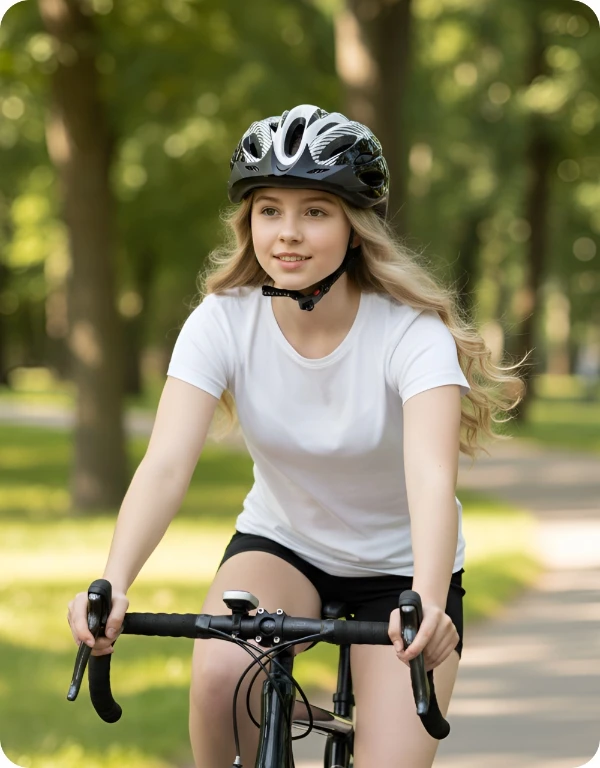 Ercole Dviračio šalmas paaugliams plento MTB su reguliuojamu skydeliu 54-62 cm