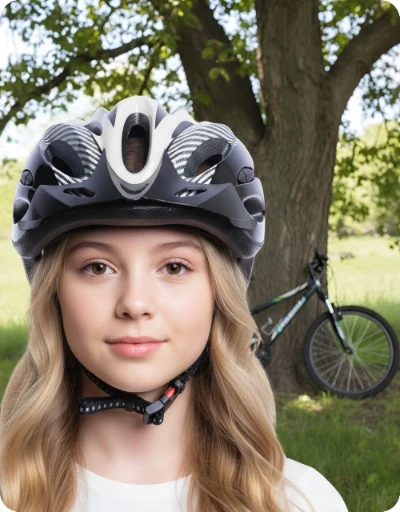 Ercole Dviračio šalmas paaugliams plento MTB su reguliuojamu skydeliu 54-62 cm