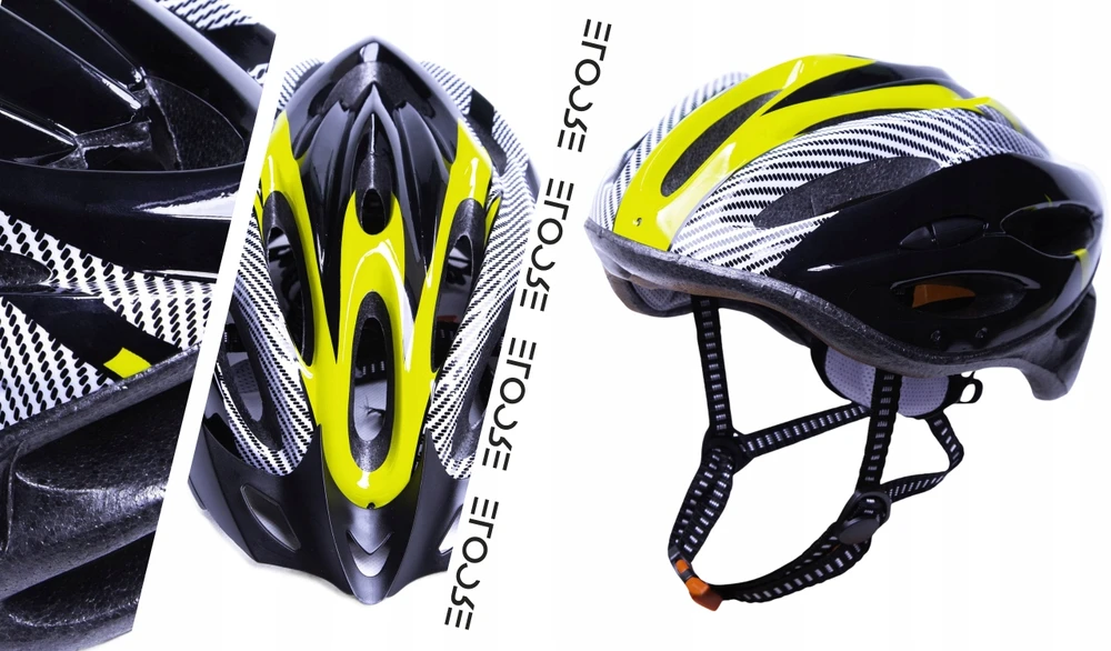 Ercole Vyriškas moteriškas plento šalmas MTB dviratis reguliuojamas M L 54-62 cm