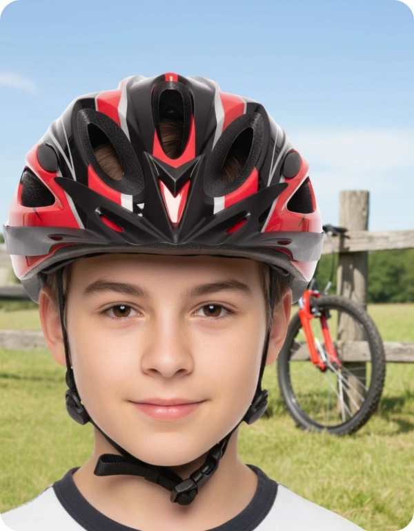Ercole Vyriškas reguliuojamas plento dviratininko šalmas su skydeliu mtb dviračiui 54-62 cm