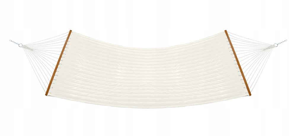 Erdvus sodo hamakas su pagalvėmis, 200x140cm, 200kg apkrova