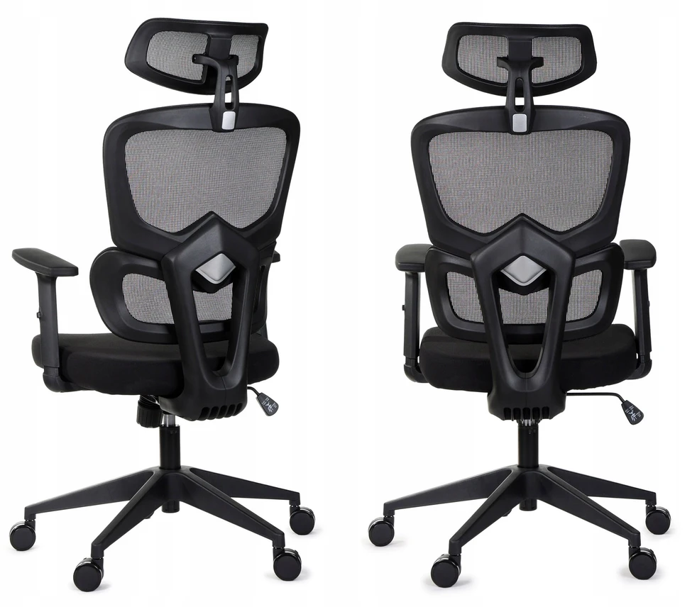 Ergonomiczny fotel biurowy GIOSEDIO FXA004 regulowane podłokietniki, BHP