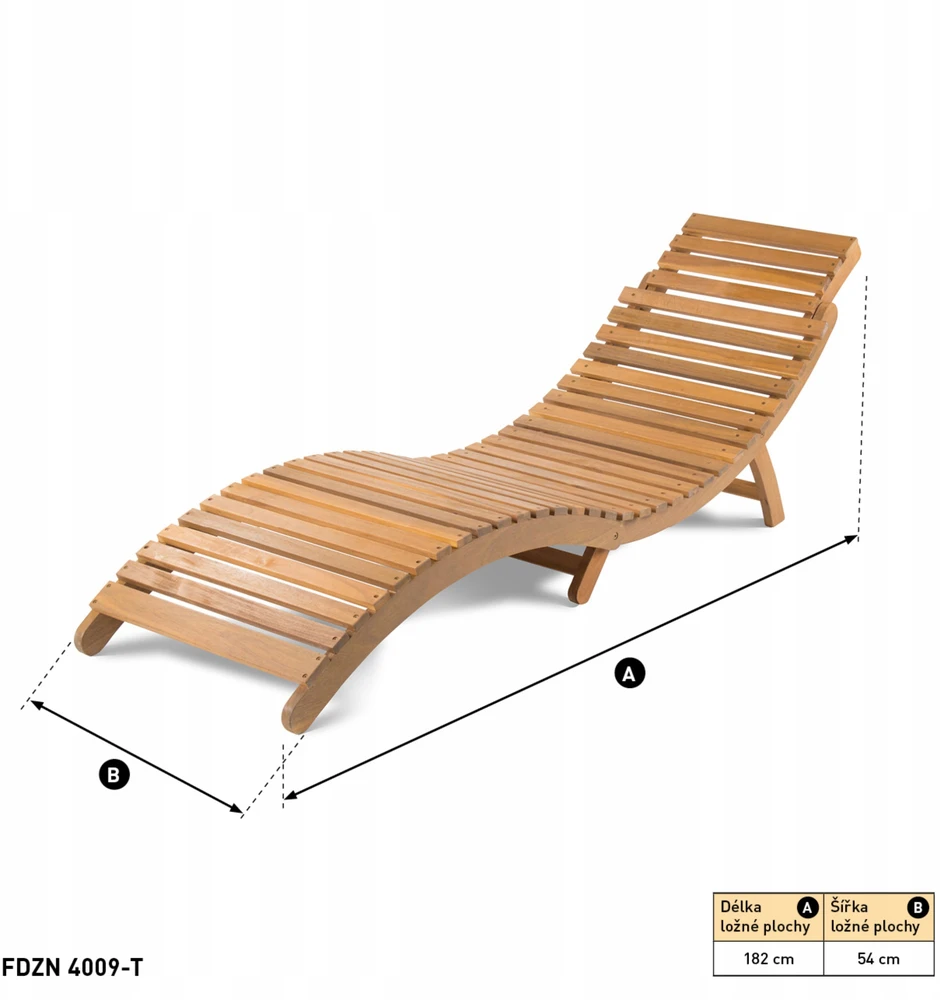 Ergonomiškas gultas Adria by Fieldmann, rudas