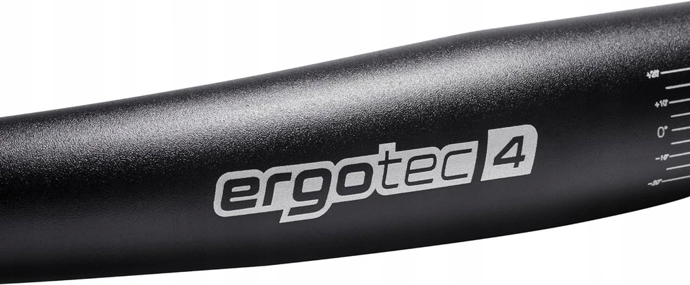 Ergotec Moon dviračio vairas juodas 31.8