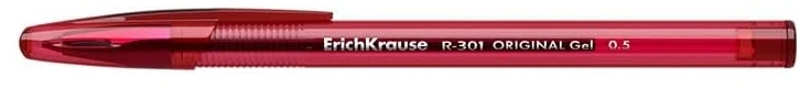 Gelinis rašiklis R-301 ORIGINAL, ErichKrause, 0.5 mm, raudonos sp.
