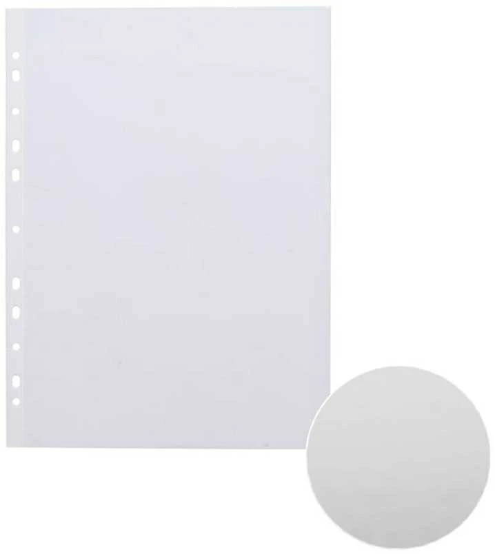Įmautės GLOSSY CLEAR, ErichKrause, A4, 60mkr, skaidrios, 10 vnt.