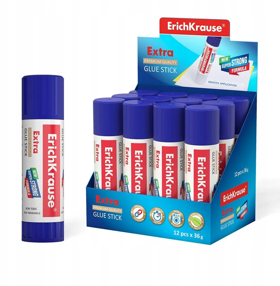 Klijų pieštukas EXTRA, ErichKrause, 36 g