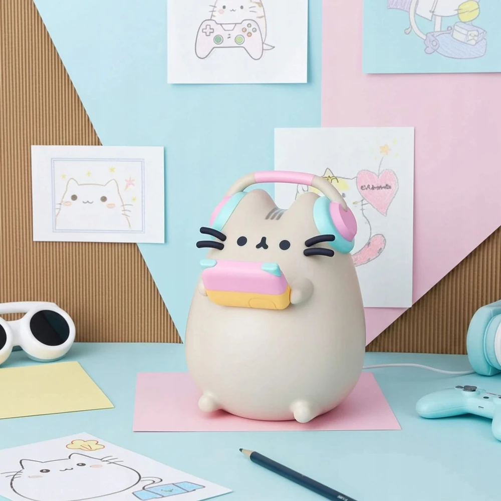 Erik Naktinė lempa PUSHEEN vaikams LED zasilanie USB bateryjne smėlio sp.