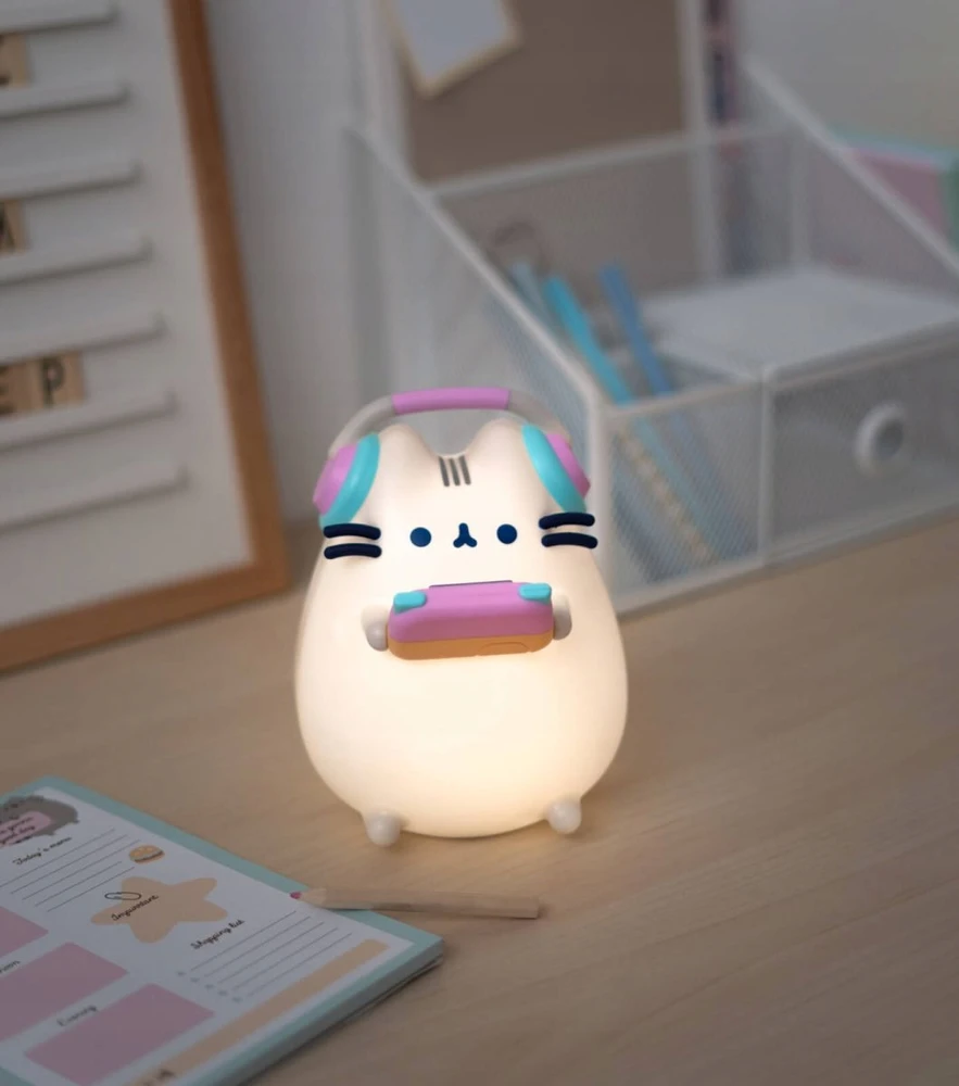 Erik Naktinė lempa PUSHEEN vaikams LED zasilanie USB bateryjne smėlio sp.
