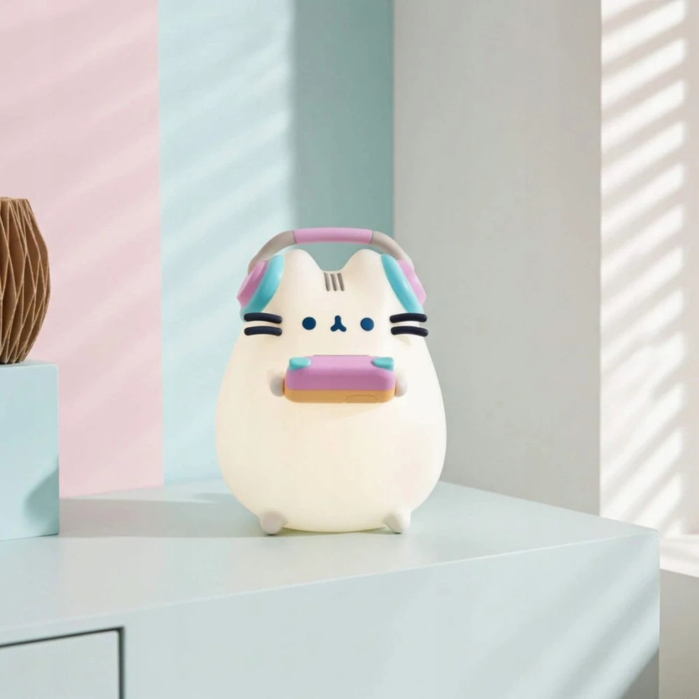 Erik Naktinė lempa PUSHEEN vaikams LED zasilanie USB bateryjne smėlio sp.