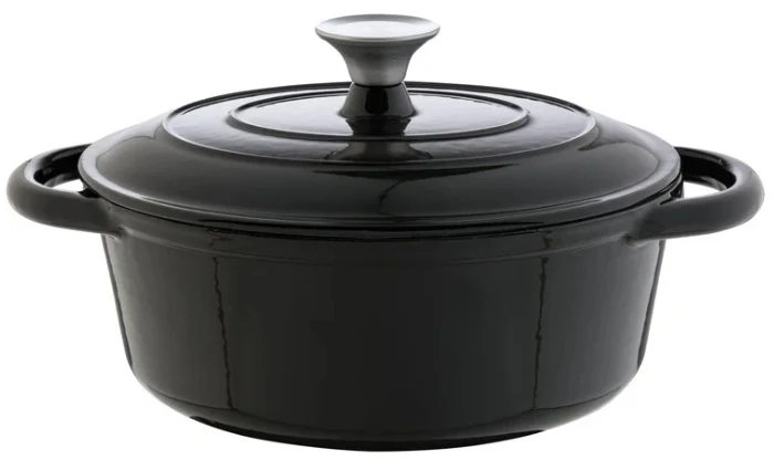 ERNESTO Ketaus skrudinimo keptuvė 2,6L 20 cm emaliuota indukcija