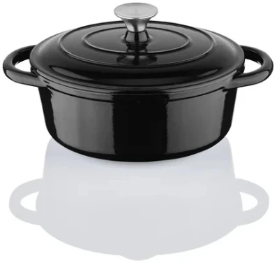 ERNESTO Ketaus skrudinimo keptuvė 2,6L 20 cm emaliuota indukcija