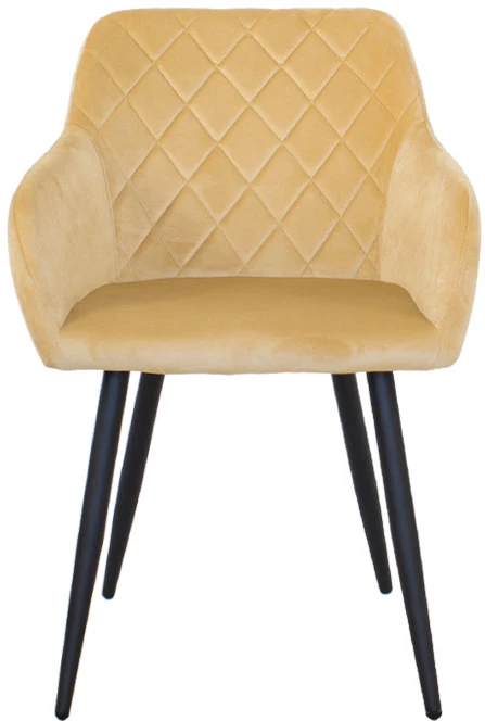 Escal Minkšta aksominė kėdė svetainei, BEIGE, patogi kaušinė kėdė 089