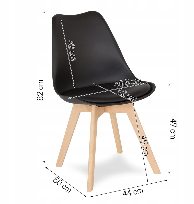 Escal SVETAINĖS KAMBARIO VALGOMO KĖDĖ Juodas Loft Bucket STILINGA Premium EKO ODA