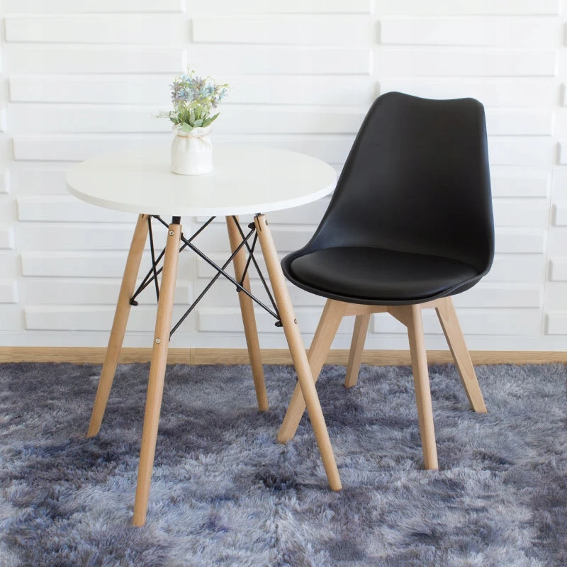Escal SVETAINĖS KAMBARIO VALGOMO KĖDĖ Juodas Loft Bucket STILINGA Premium EKO ODA