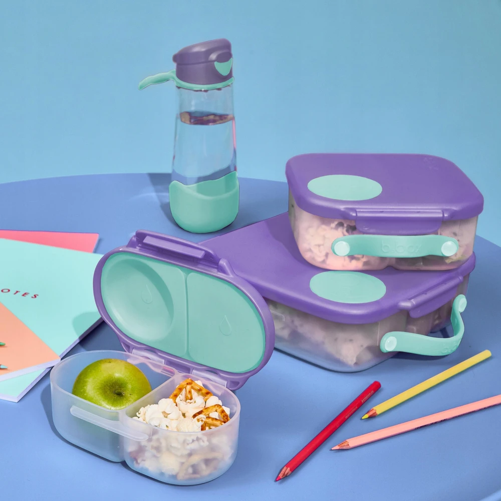 Eskot B.BOX Mini Lunchbox LILAC POP 1000ml śniadaniówka bbox + indas 75 ml