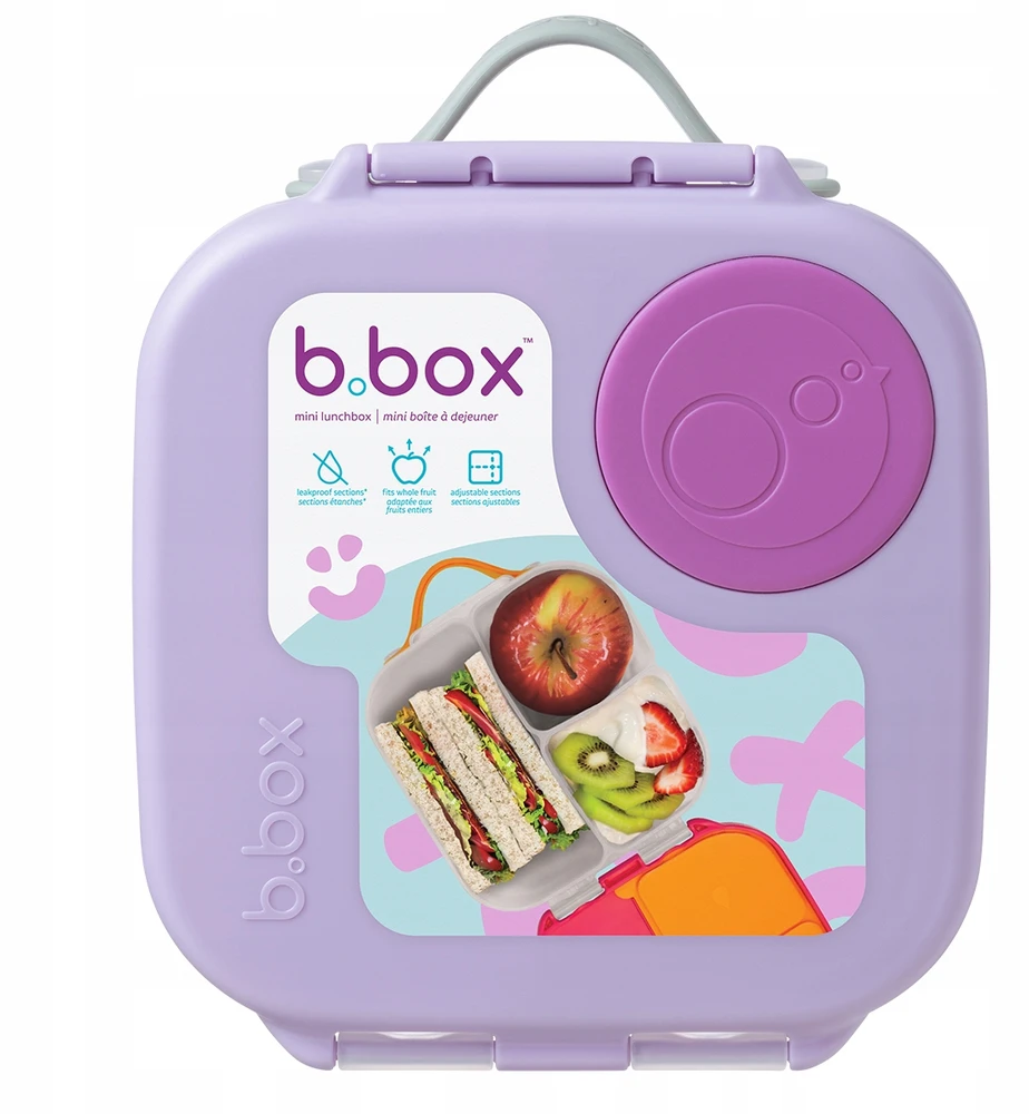 Eskot B.BOX Mini Lunchbox SUGAR PLUM 1000 ml BB001376 Śniadaniówka +indas 75ml