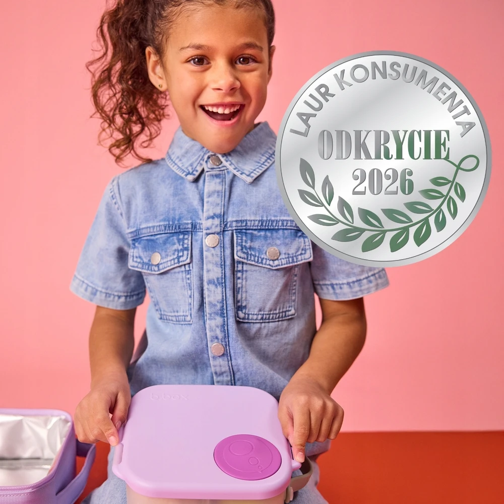 Eskot B.BOX Mini Lunchbox SUGAR PLUM 1000 ml BB001376 Śniadaniówka +indas 75ml