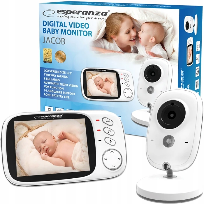 Mobili auklė Esperanza LCD 3.2'' Jacob
