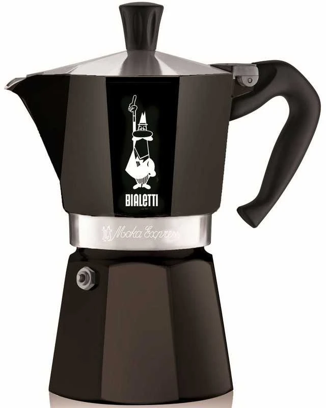 Bialetti Moka Express Moka kavinukas Juodas