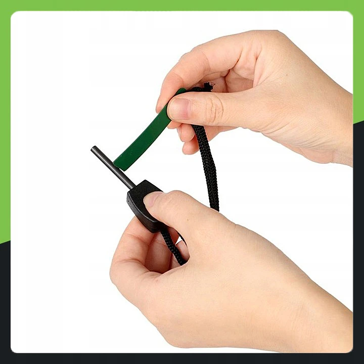 ETERNAL MATCH MAGNESIUM FIRST SURVIVAL KEYRING AMERICAN STIPRUS