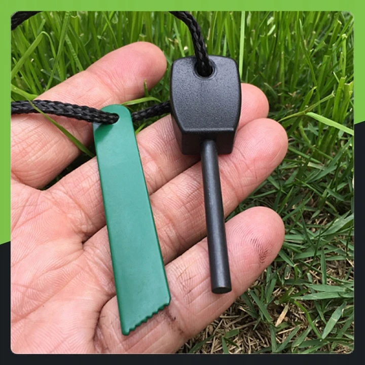 ETERNAL MATCH MAGNESIUM FIRST SURVIVAL KEYRING AMERICAN STIPRUS
