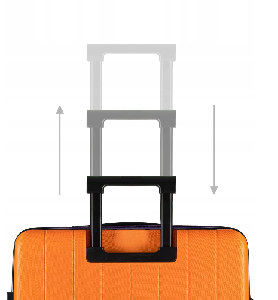 Eternitive Eternititive JOY Cabin Suitcase 54 cm kilimėlis. ABS 360° Oranžiniai ratukai