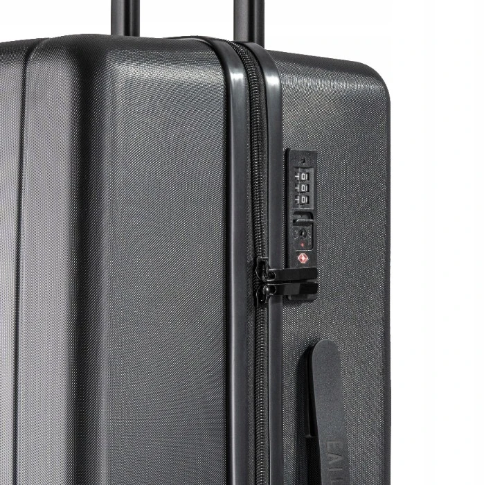 Eternitive Eternititive JOY Cabin Suitcase 54 cm kilimėlis. ABS TSA lock 360° ratai Juodi