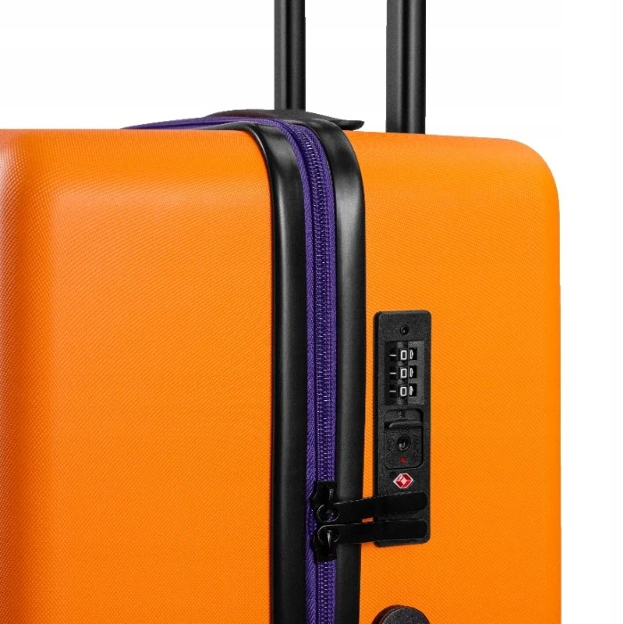 Eternitive Eternititive JOY Cabin Suitcase 54 cm kilimėlis. ABS 360° Oranžiniai ratukai
