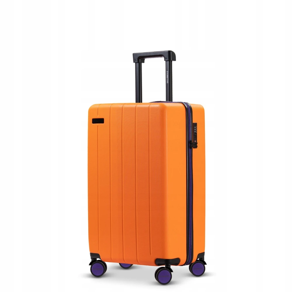 Eternitive Eternititive JOY Cabin Suitcase 54 cm kilimėlis. ABS 360° Oranžiniai ratukai