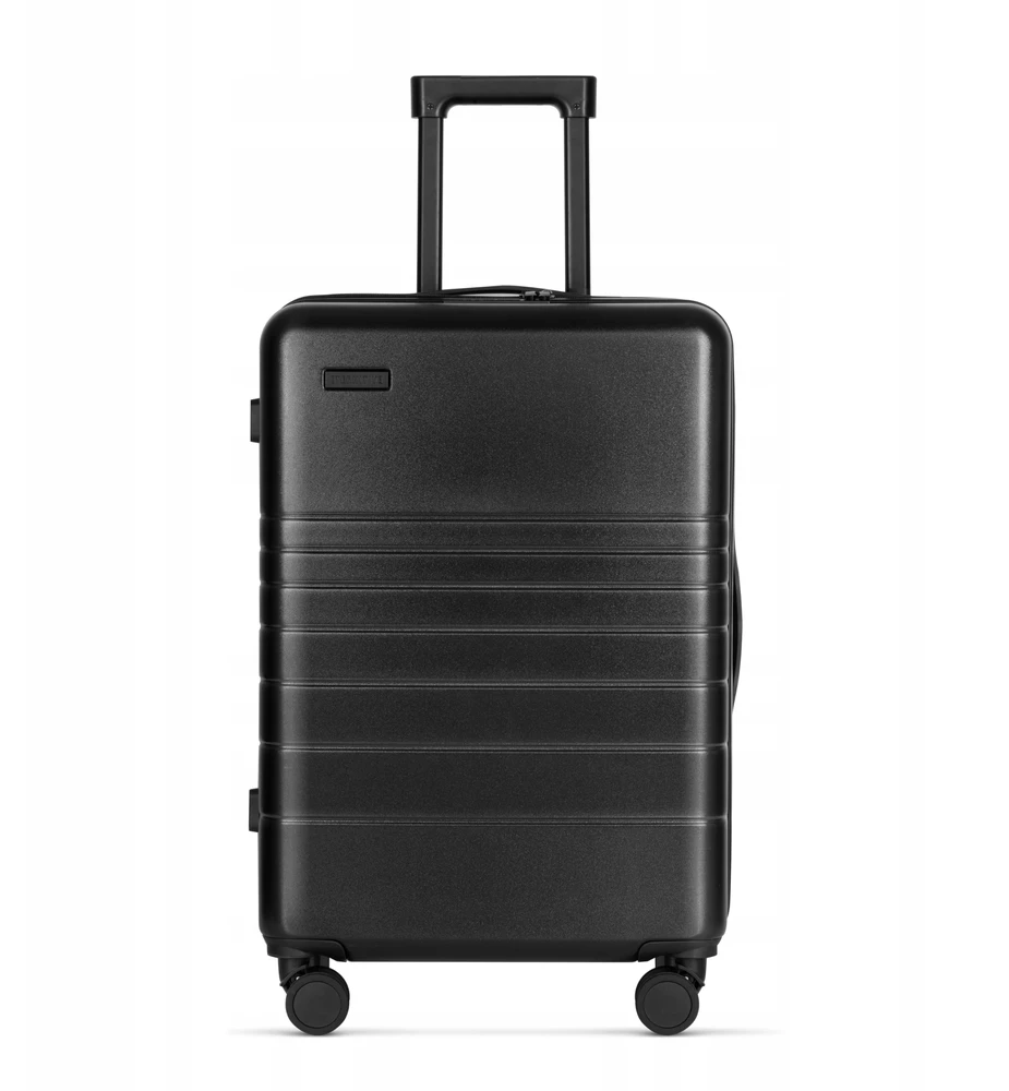 Eternitive Eternity E1 didelis kelioninis lagaminas L 96l ABS TSA 360° ratai Juodos spalvos
