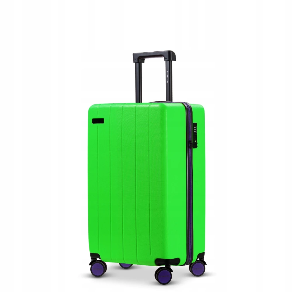 Eternitive Eternity JOY Cabin Suitcase 54 cm kilimėlis. ABS TSA lock 360° ratai Žali