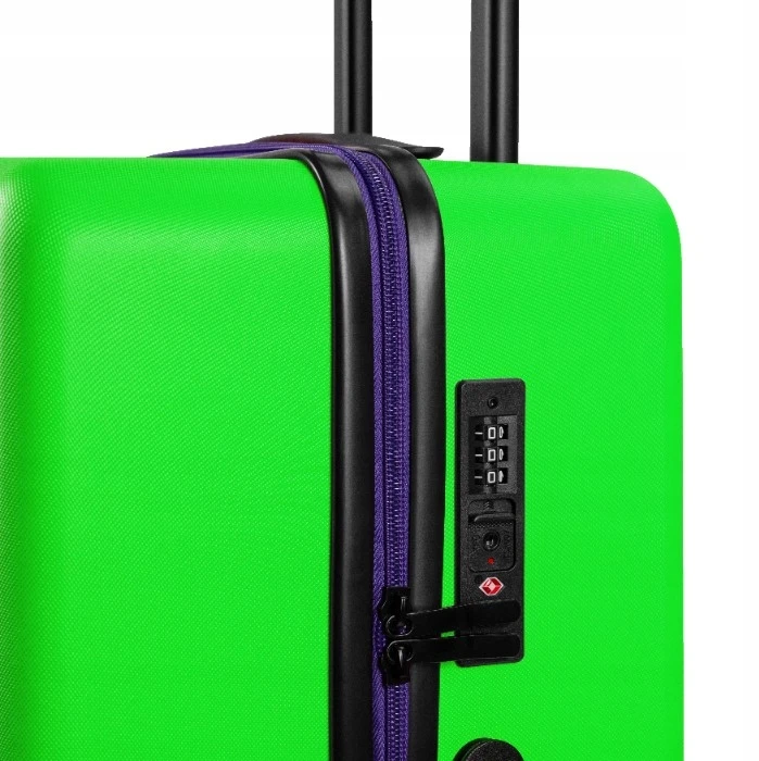 Eternitive Eternity JOY Cabin Suitcase 54 cm kilimėlis. ABS TSA lock 360° ratai Žali