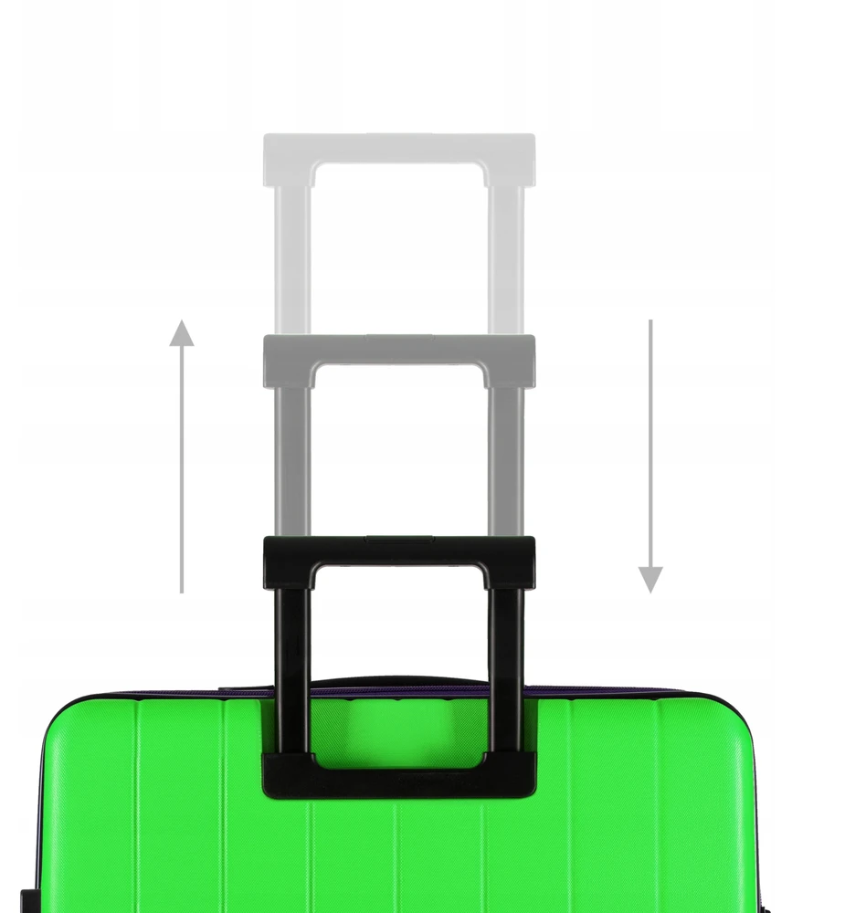 Eternitive Eternity JOY Cabin Suitcase 54 cm kilimėlis. ABS TSA lock 360° ratai Žali