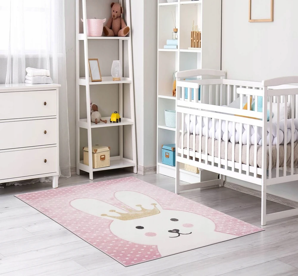 Eureka Home DYWAN DZIECIĘCY DLA DZIEWCZYNKI DO POKOJU DZIECKA DZIECIĘCEGO GRUBY 140X190