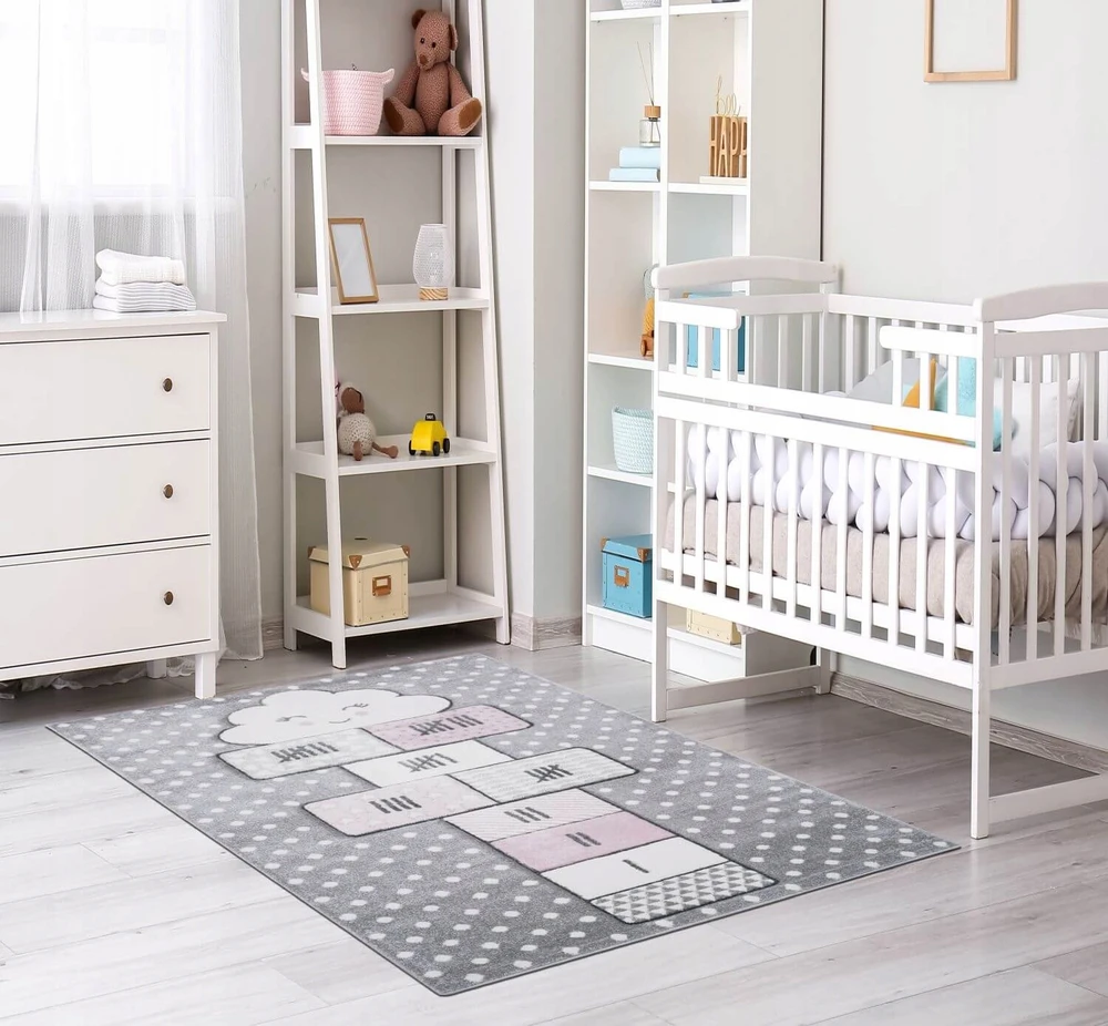 Eureka Home DYWAN DZIECIĘCY DLA DZIEWCZYNKI DO POKOJU DZIECKA DZIECIĘCEGO GRUBY 120X180
