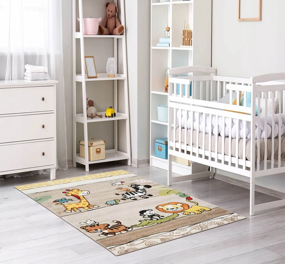 Eureka Home DYWAN DZIECIĘCY DO POKOJU DZIECKA DZIECIĘCEGO GRUBY WYTRZYMAŁY 120X180