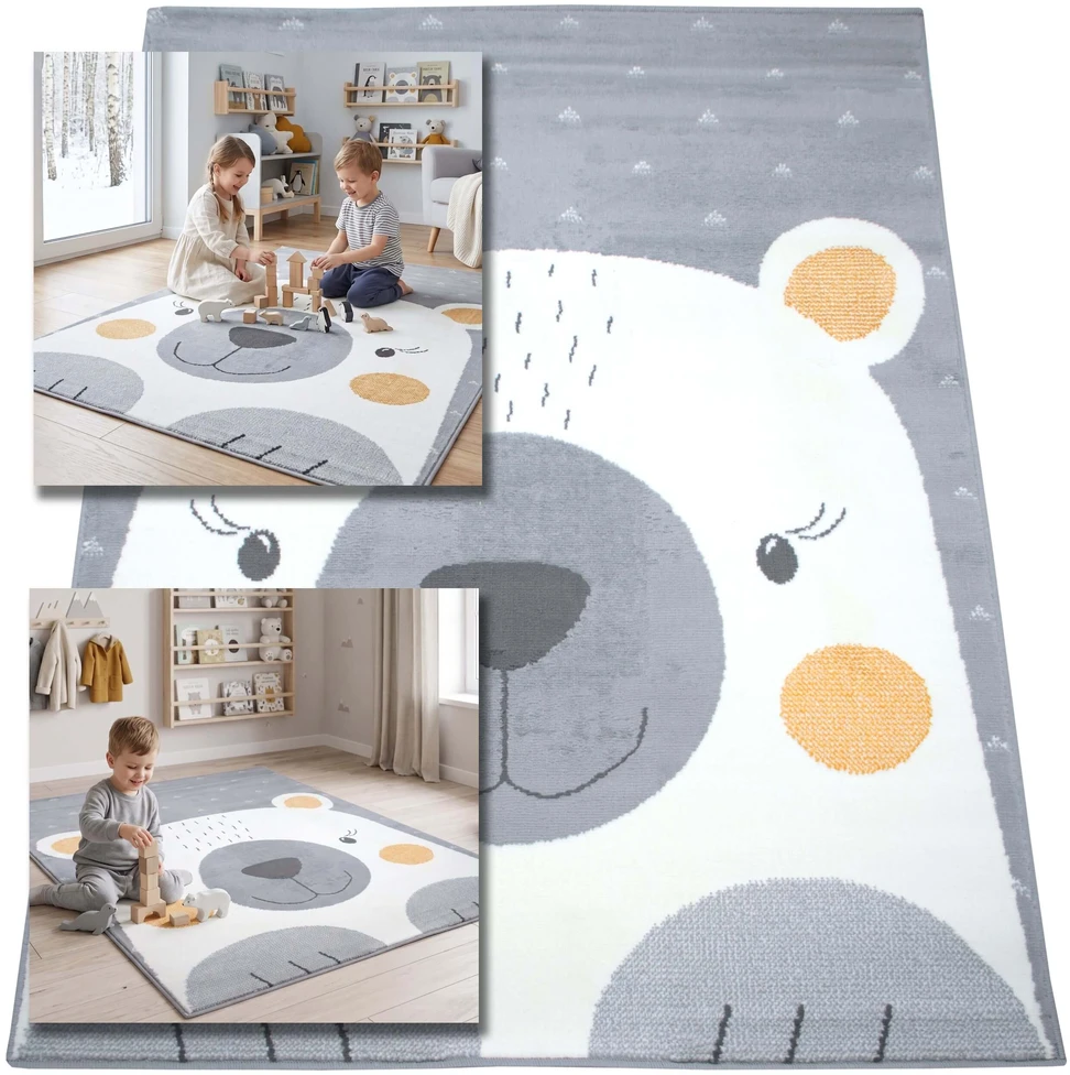 Eureka Home DYWAN DZIECIĘCY DO POKOJU DZIECKA DZIECIĘCEGO NOWOCZESNY WYTRZYMAŁY 150X210