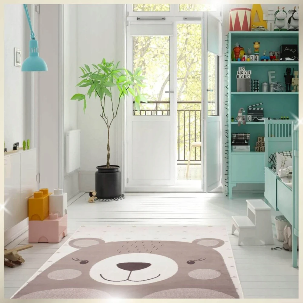 Eureka Home VAIKIŠKAS KILIMAS VAIKŲ KAMBARIAI, MODERNUS, ILGUS, 100X150