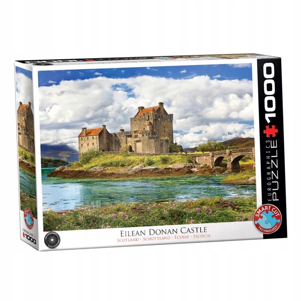 Eurographics Eilean Donan pilies dėlionė 1000 detalių (67x49 cm) – Škotija